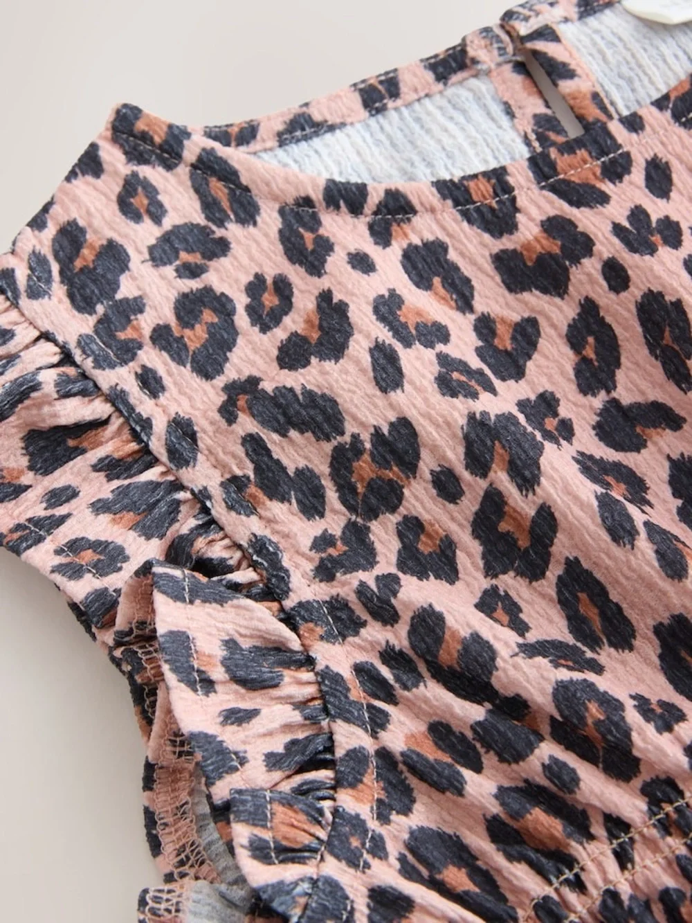 Girls Leopard Print Skirt and Top Set - NWT 7yrs